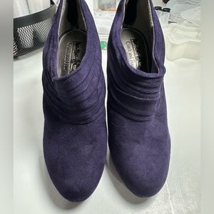 Dark Purple Booties